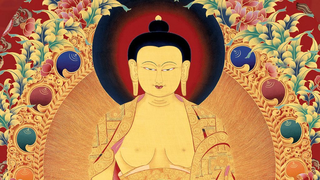 Buddha Shakyamuni, the founder of Buddhism