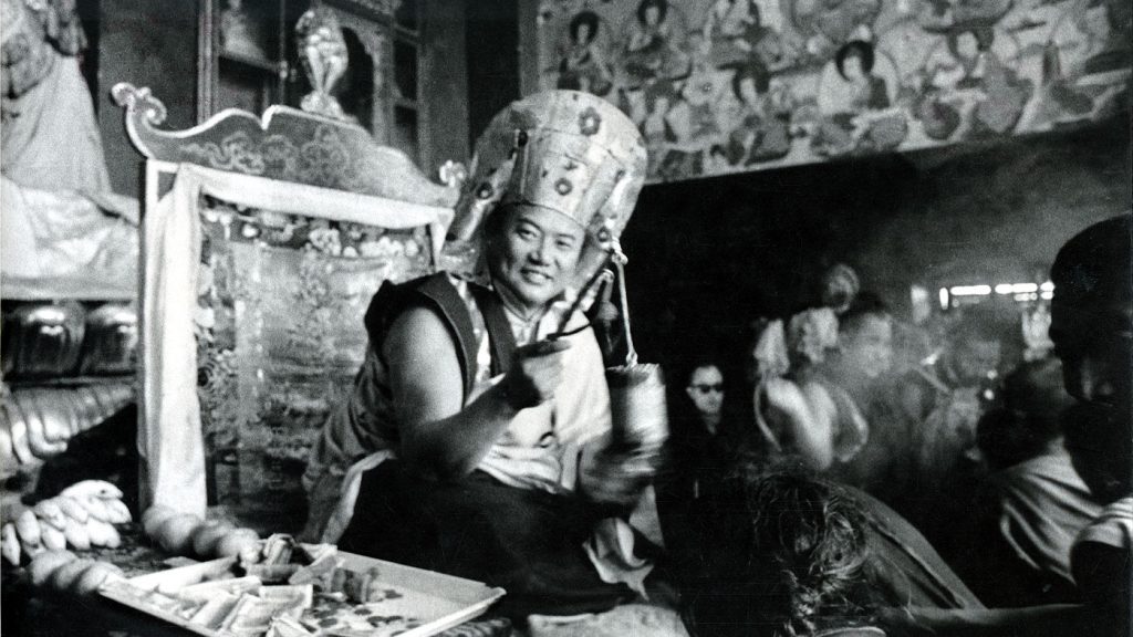 H.P. 16. Karmapa Rangjung Rigpe Dorje vuonna 1969
